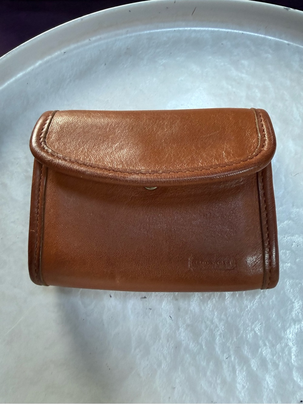 Vintage Coach Multi Function Coin Wallet